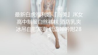 最新白虎福利姬『洛美』JK女高中制服白丝裤袜 酒店乳夹冰吊自慰高潮 低语呻吟附28P