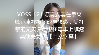 VOSS-121 漂亮人妻在早高峰電車裡被變態男猥褻，受打擊的丈夫決定也在電車上鹹濕其他美女 7 【中文字幕】